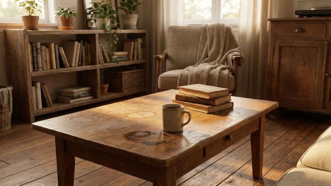 Je pensais bien faire avec mes meubles en bois : l'erreur qui abîmait leur finition en silence