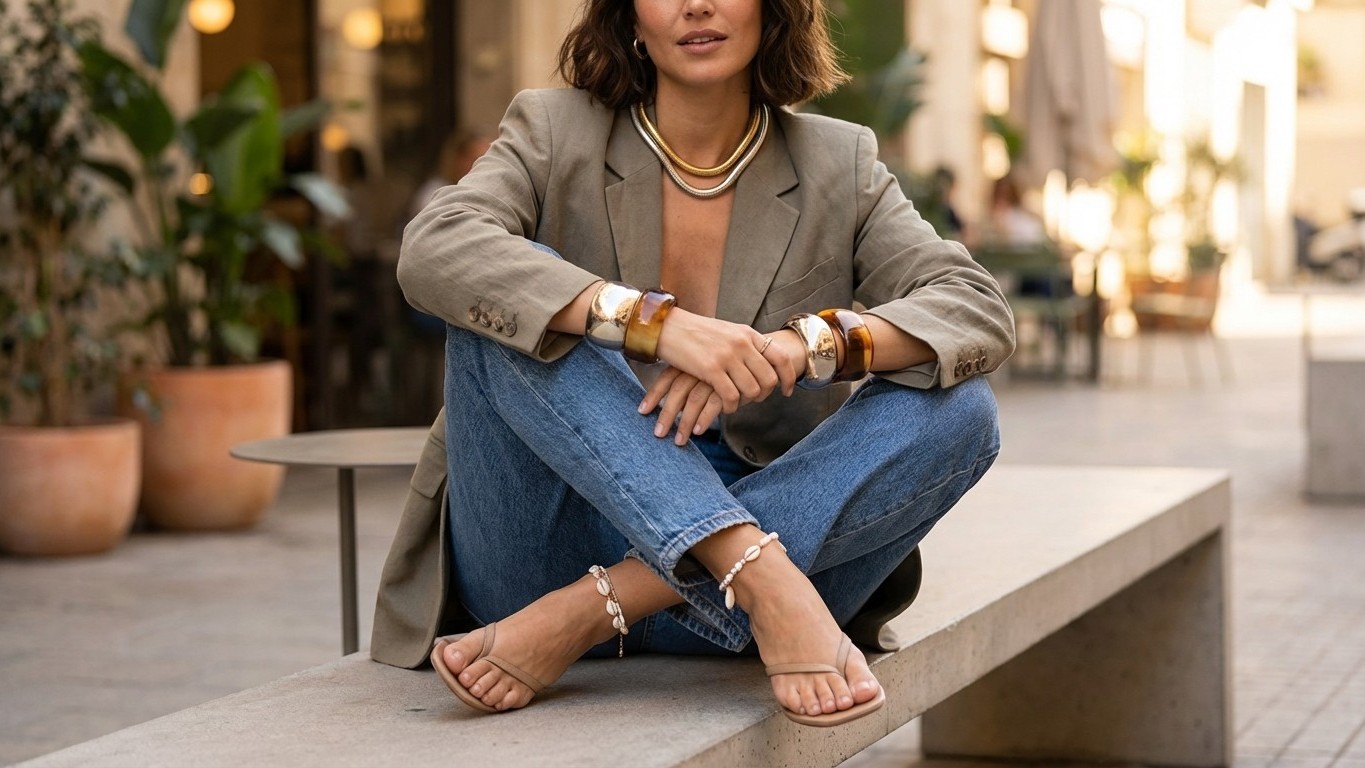 Le retour du « bijou star » des années 2000 : la tendance qui s’invite dans toutes les garde-robes (et facile à adopter ch...