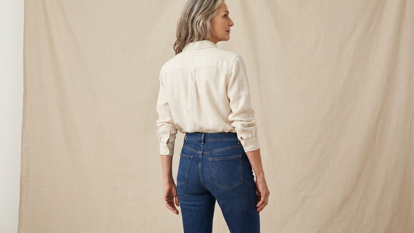 « J'achetais mes jeans en magasin au hasard » : ce détail de coupe invisible flatte toutes les silhouettes après 50 ans