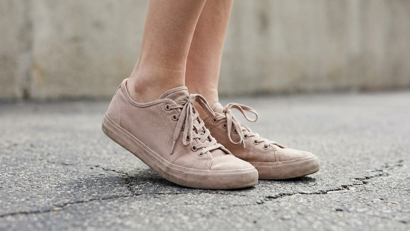 J'ai abandonné mes baskets blanches : la couleur inattendue que je porte maintenant