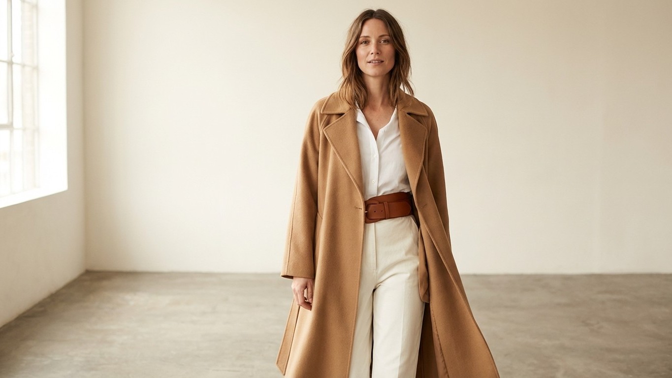 « Je boutonnais mon manteau sans réfléchir » : ce geste avec une ceinture change toute la silhouette