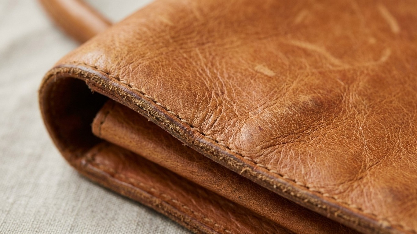 « Je pensais acheter du vrai cuir » : le grain que les maroquiniers vérifient en premier révèle tout