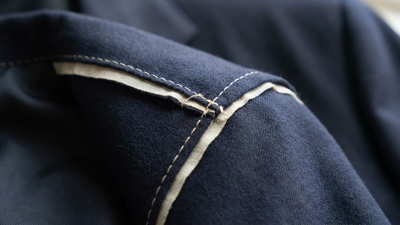 « Je retournais ma veste pour vérifier » : cette couture à l'épaule révèle tout sur la qualité du tombé