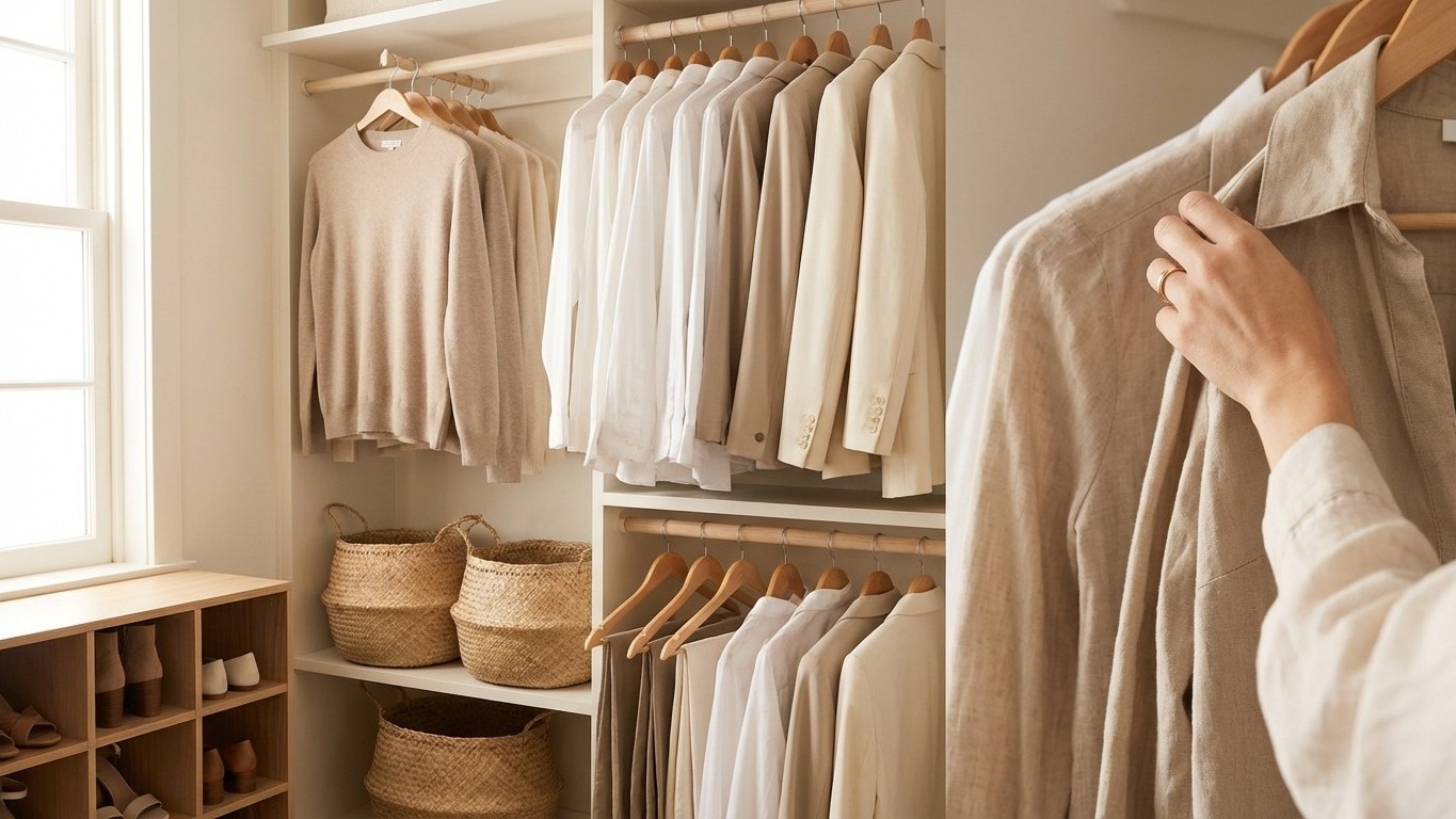 Organiser une penderie : cintres, hauteurs et astuces anti-froissage