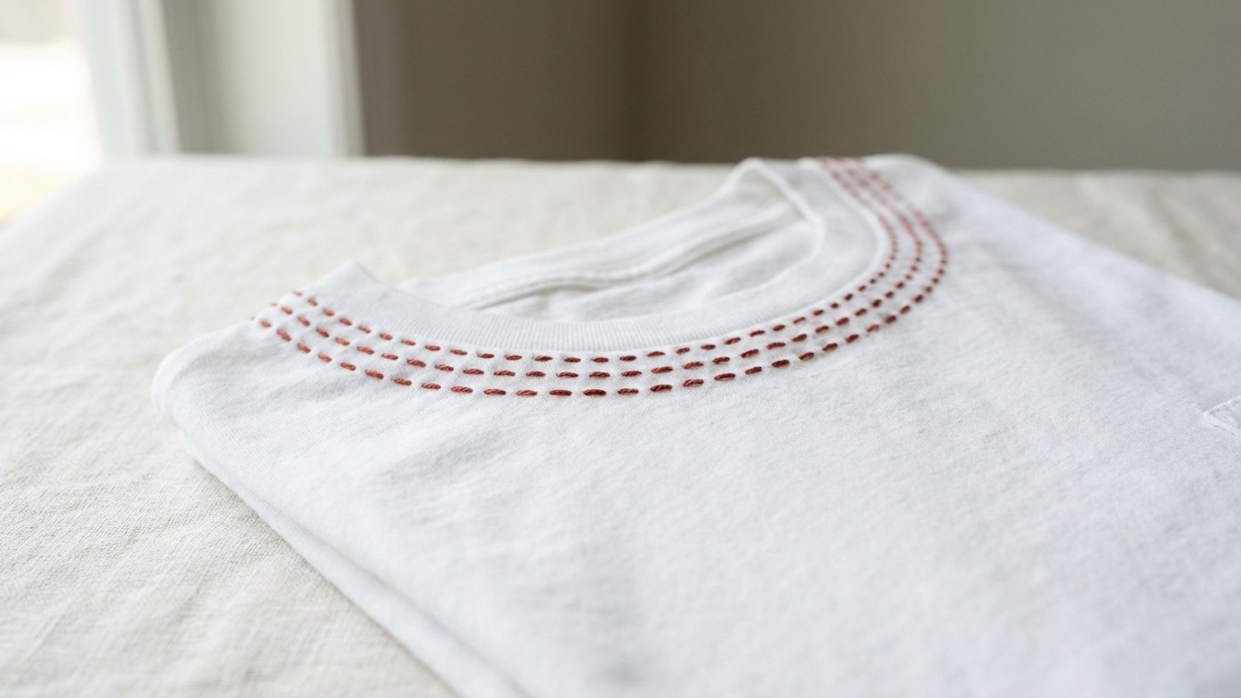 Depuis qu'une couturière japonaise m'a montré ce qu'un simple fil contrastant fait à un t-shirt Zara, je ne porte plus mes...