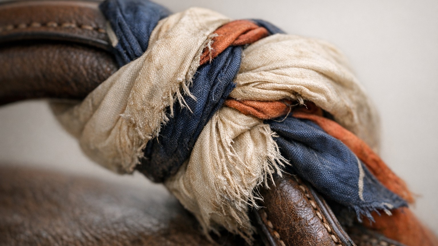 Je nouais mon foulard en soie serré sur l'anse de mon sac chaque matin : le jour où j'ai voulu le détacher, j'ai compris p...