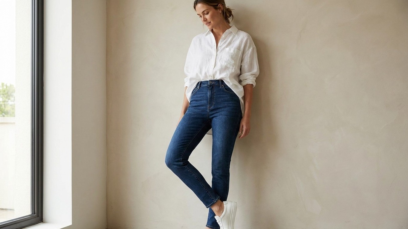 C'est fini pour le jean large : en 2026, les modeuses les plus pointues ressortent toutes cette coupe qu'on croyait enterr...