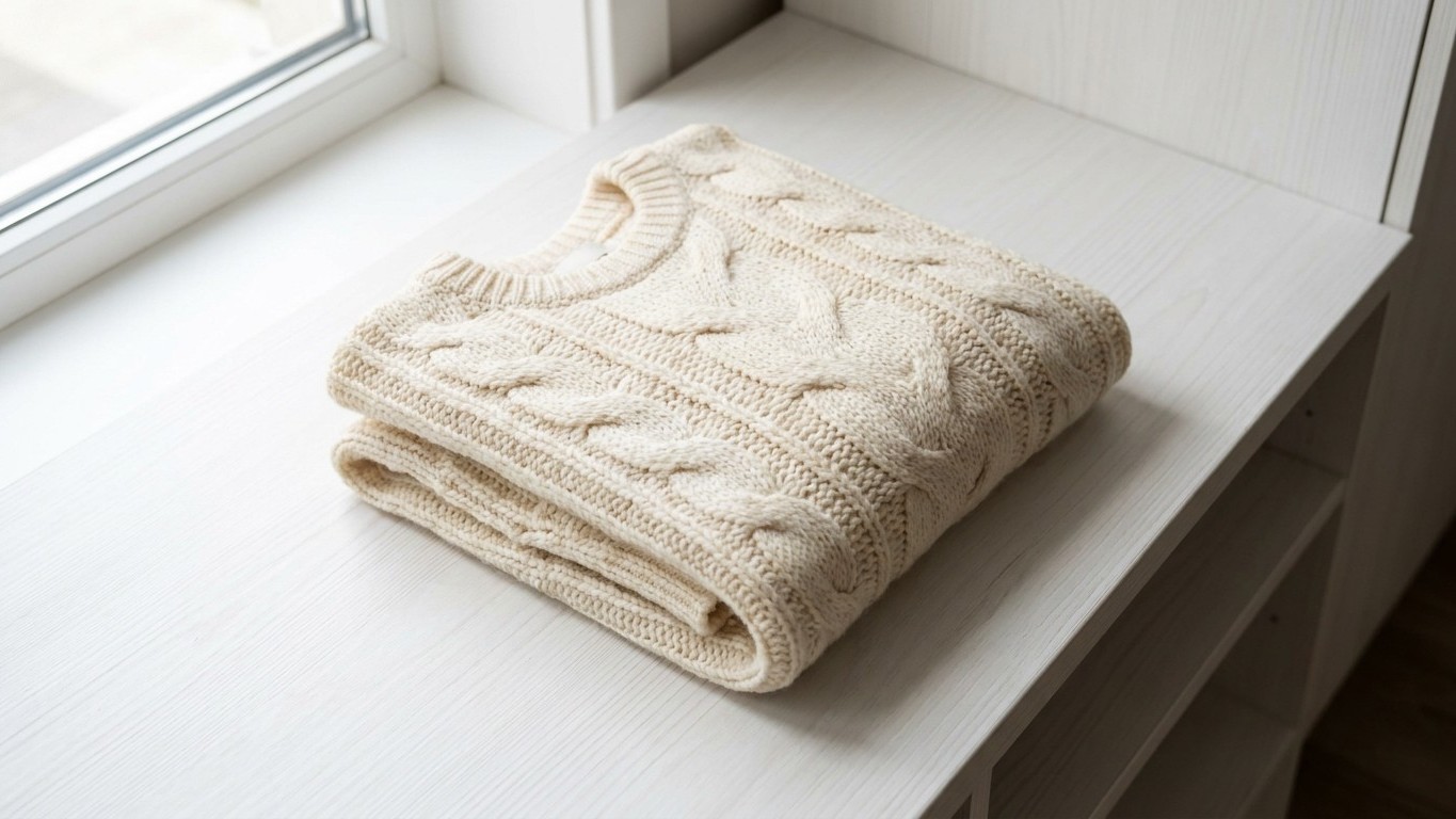 Comment bien plier un pull : techniques et astuces de rangement