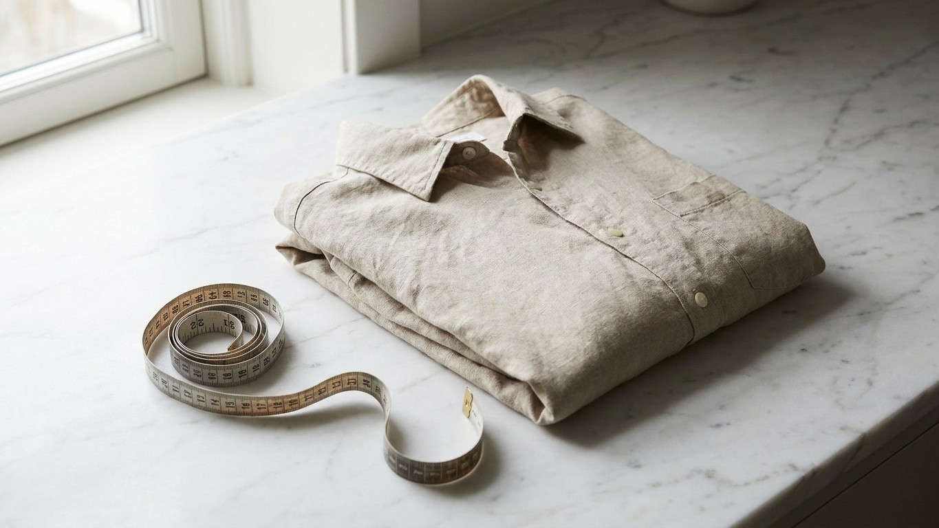 J'ai lavé ma chemise en lin à 60°C juste pour bien la désinfecter : quand je l'ai enfilée après séchage, il était trop tard