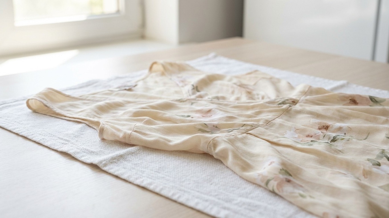 J'ai lavé ma robe d'été en viscose à 40° comme tout le reste : quand je l'ai enfilée après séchage, il était trop tard