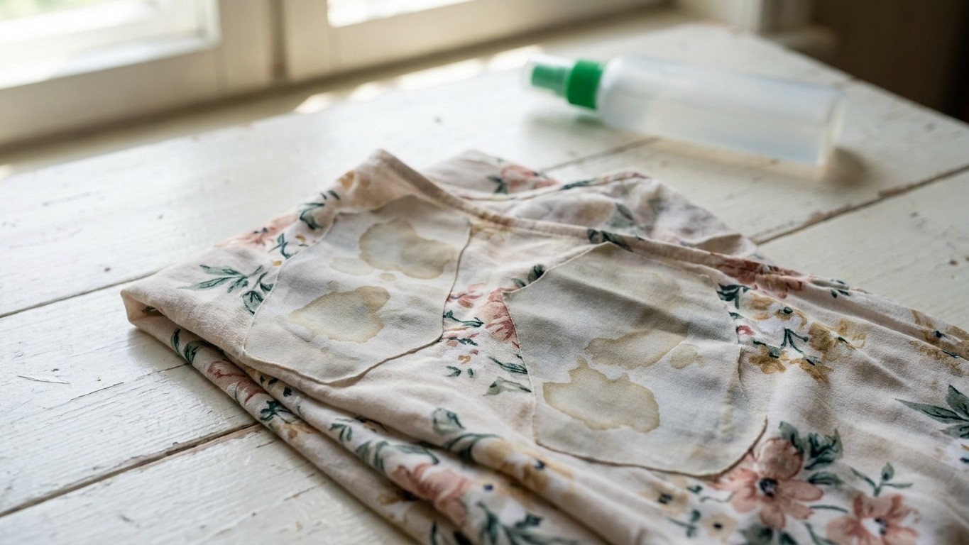 J’ai vaporisé mon spray anti-moustiques par-dessus ma robe d’été juste pour ne pas être piquée : au lavage suivant, j’ai c...