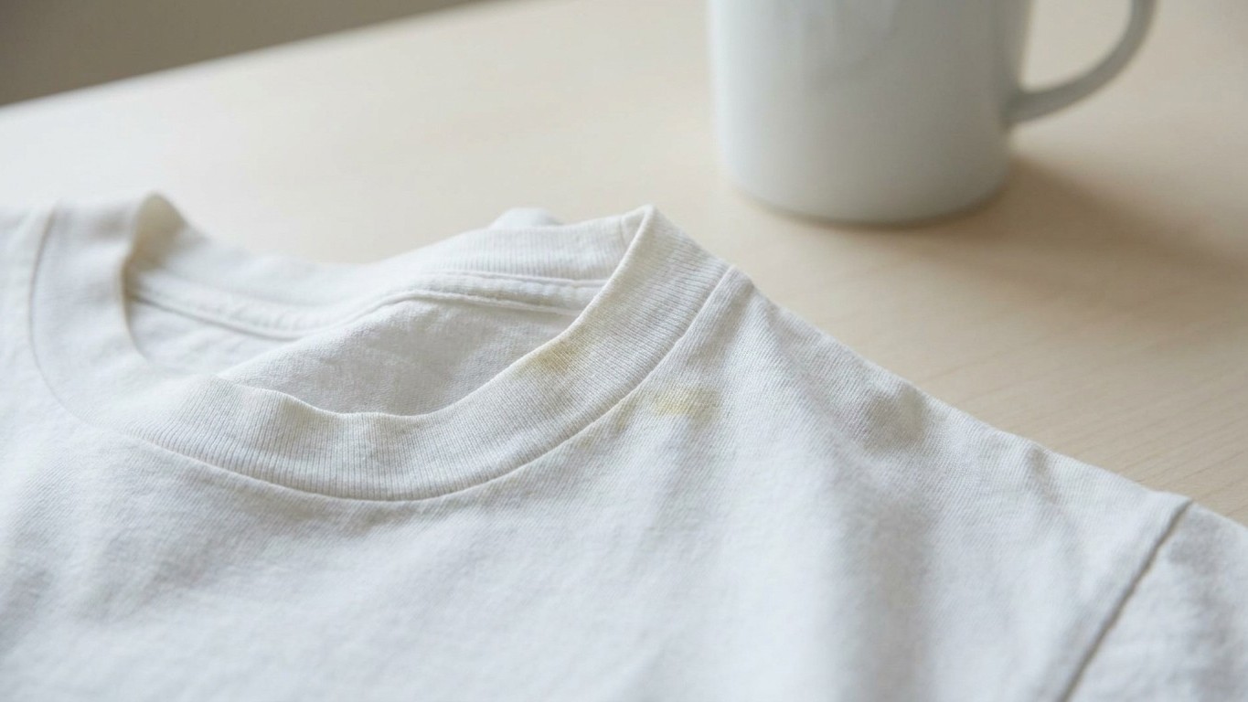 « Je pensais que c'était juste de la transpiration » : pourquoi ces taches jaunes sur vos vêtements blancs viennent en réa...