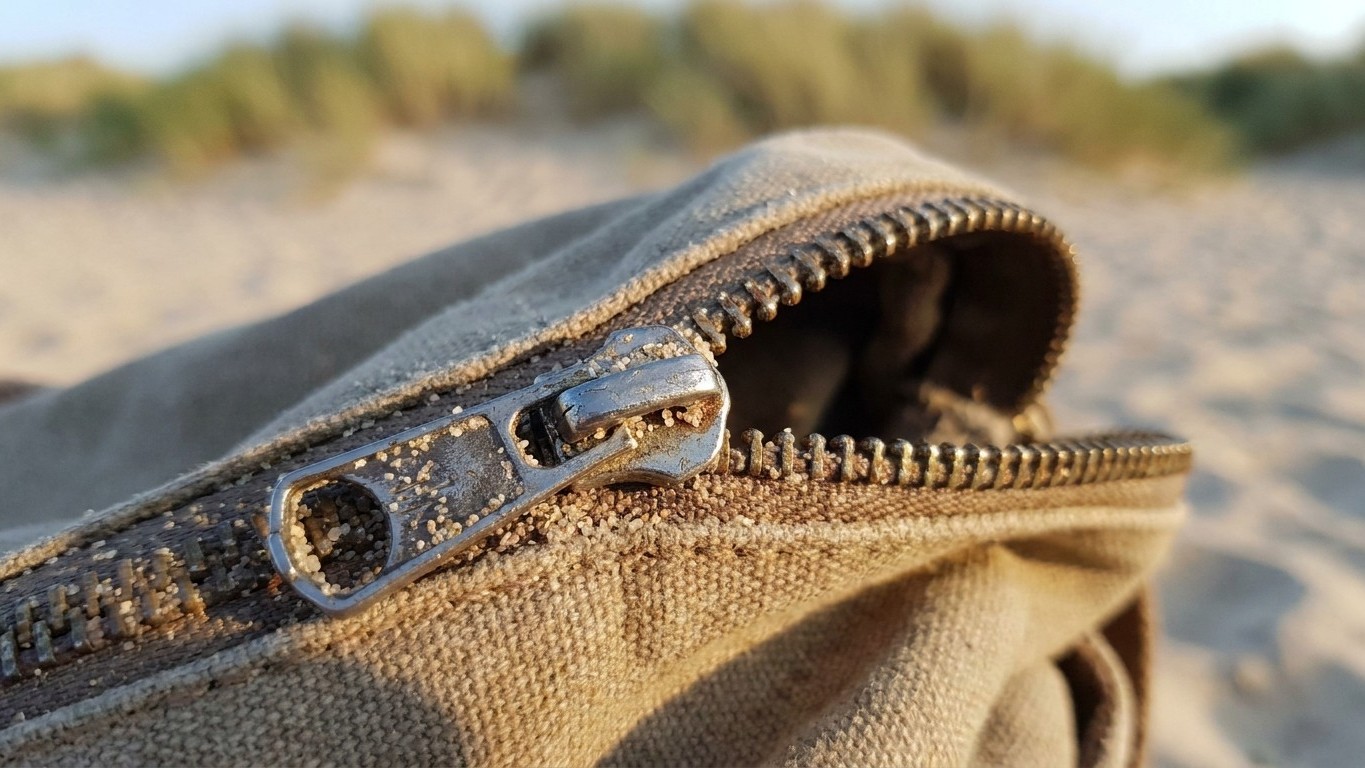 Je remontais la fermeture de mon sac de plage pleine de sable sans y penser : un cordonnier m'a montré ce que les grains f...