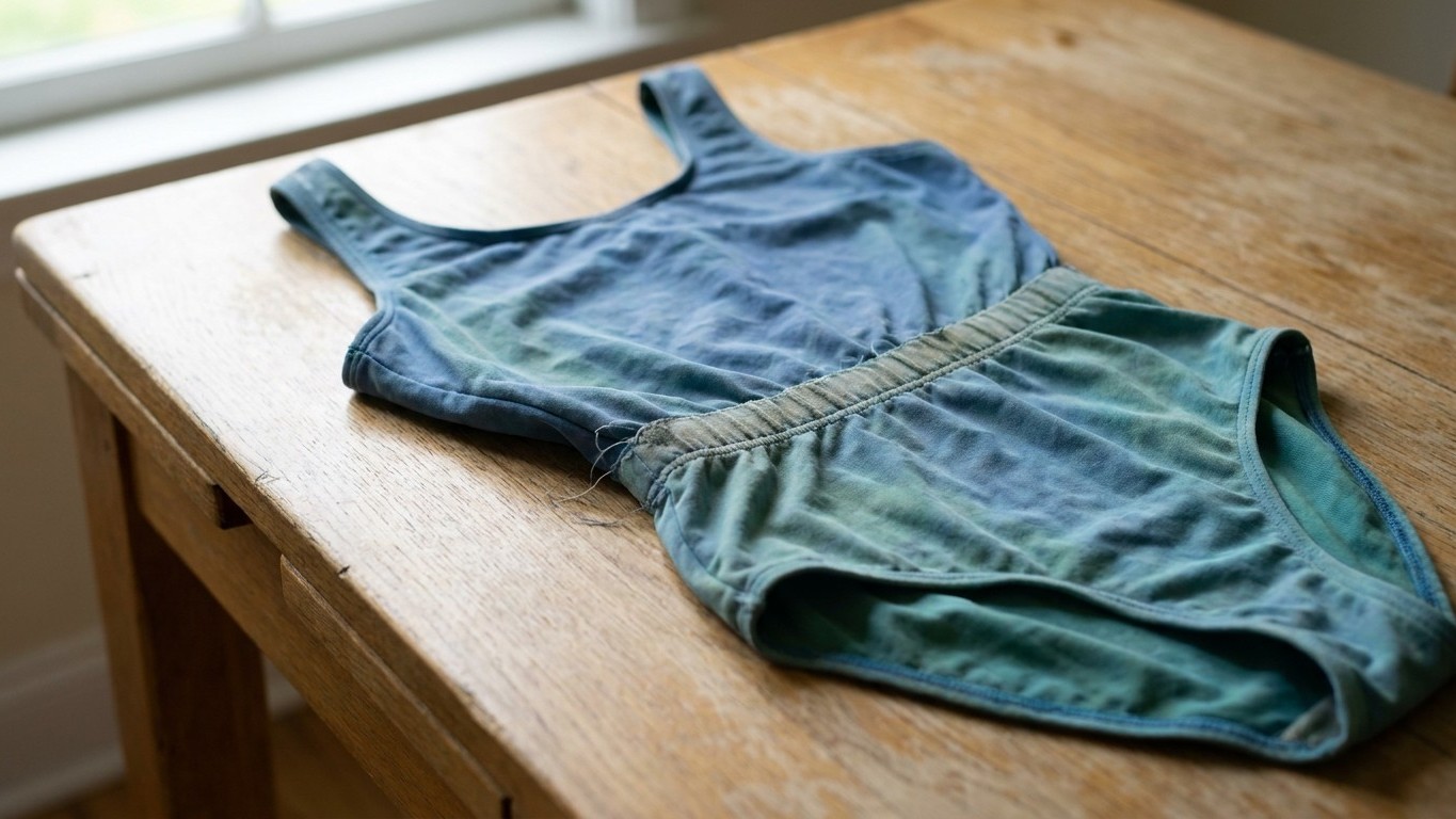 Je roulais mon maillot mouillé dans mon sac après chaque baignade : en le ressortant en fin de saison, j'ai compris pourqu...