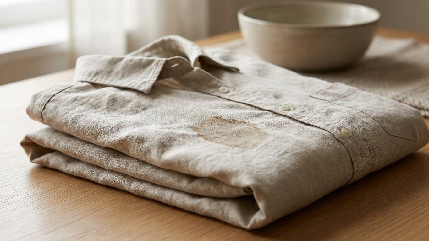 On s’obstine tous à laver le lin à 30° pour préserver les fibres, alors que ce réglage fait fondre la cire restée au fond ...