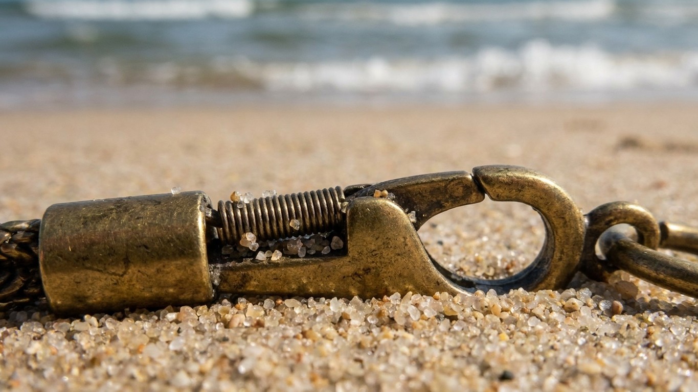 On s’obstine tous à retirer nos bagues avant la plage, alors que c’est ce minuscule ressort du collier que le filtre gras ...