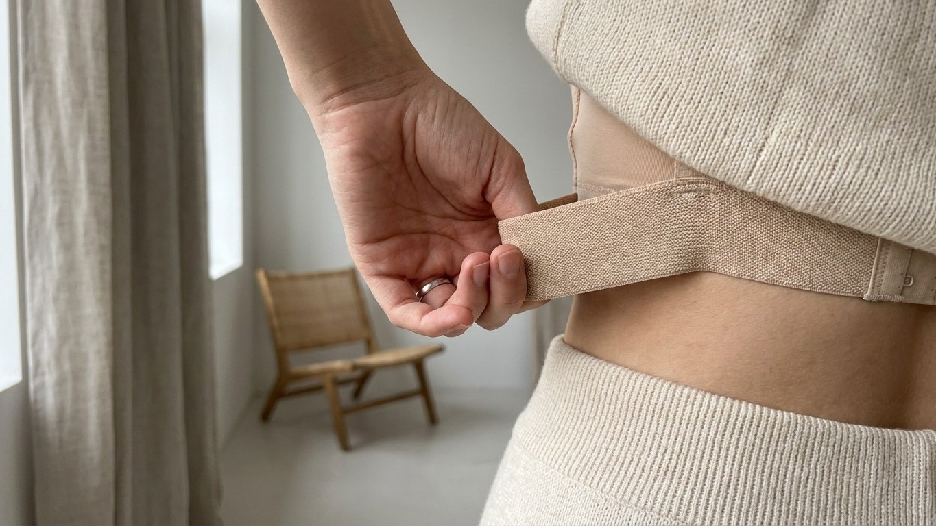 Fini le soutien-gorge à armatures qui bâille au bout de quelques mois : ce que le tambour fait au dos élastique ne se voit...