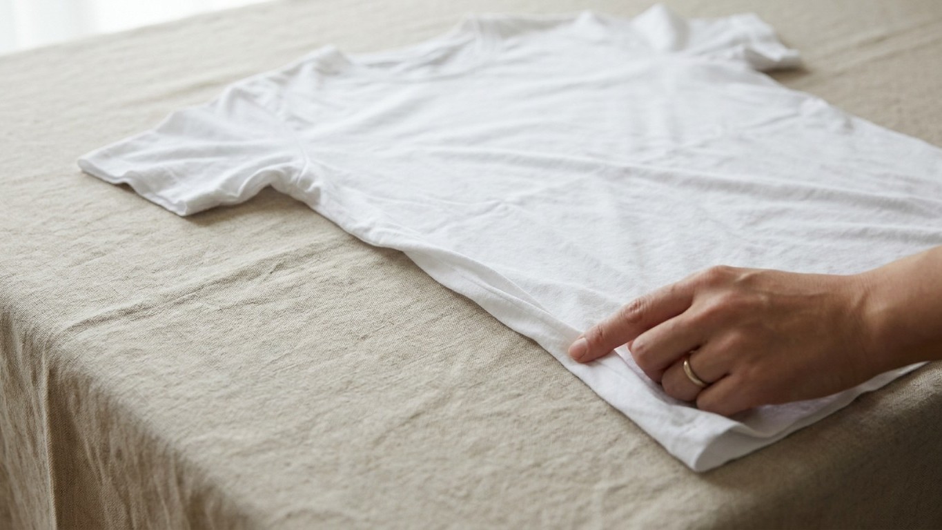 Je rachetais un t-shirt blanc chaque été en accusant mon sèche-linge : une couturière m'a montré ce qui faisait vriller le...