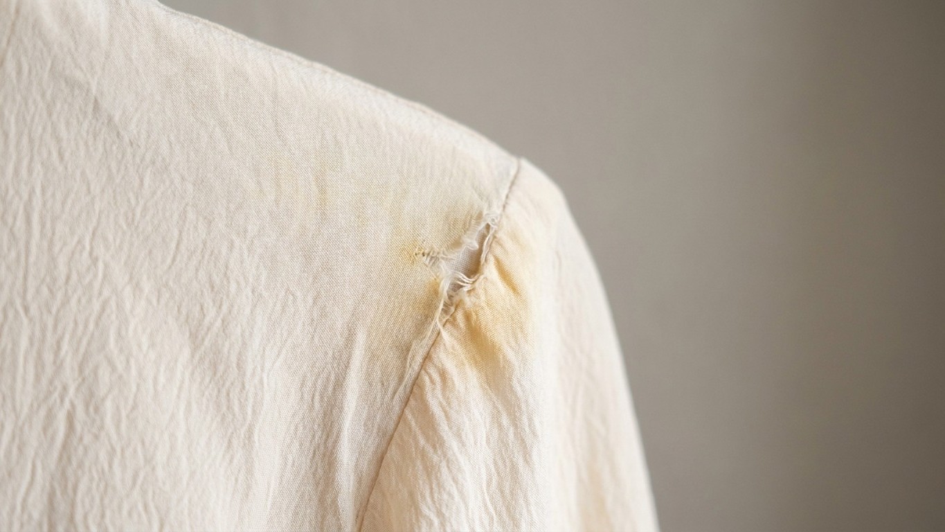 Je recousais la doublure de ma veste d'été au même endroit chaque année : une retoucheuse m'a montré ce qui rongeait la fi...