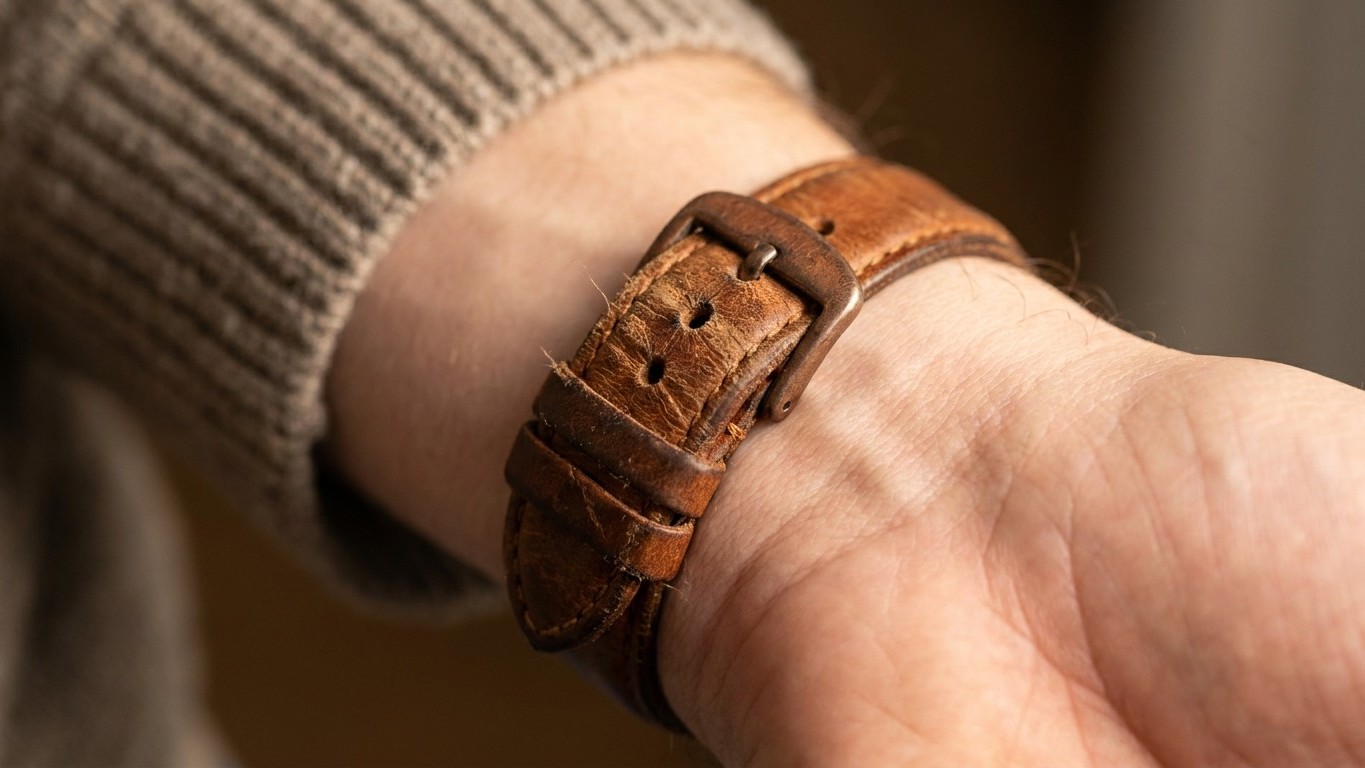 Je resserrais mon bracelet en cuir d'un cran chaque matin depuis des mois : un horloger m'a montré que le problème ne vena...