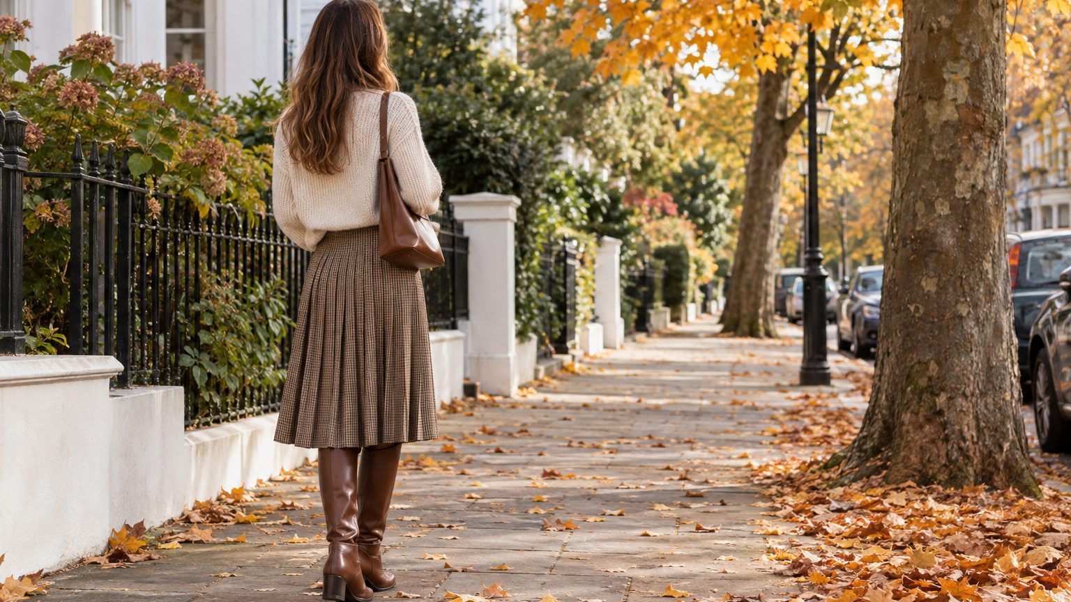 Avec quoi porter des bottes cavalières : 6 tenues qui marchent, de la jupe midi au jean rentré